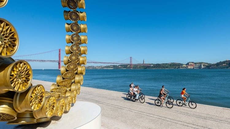 Tour de Bicicleta Ribeirinha em Lisboa: Belém ao Centro com Sabores Locais