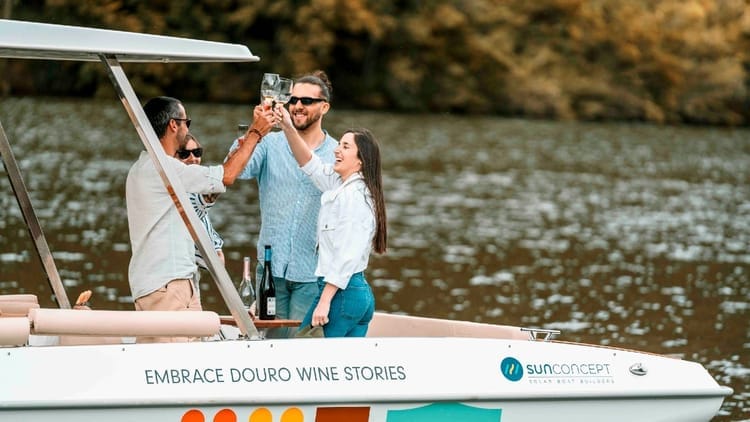 Passeio de Barco Solar do Douro com Prova de Vinhos